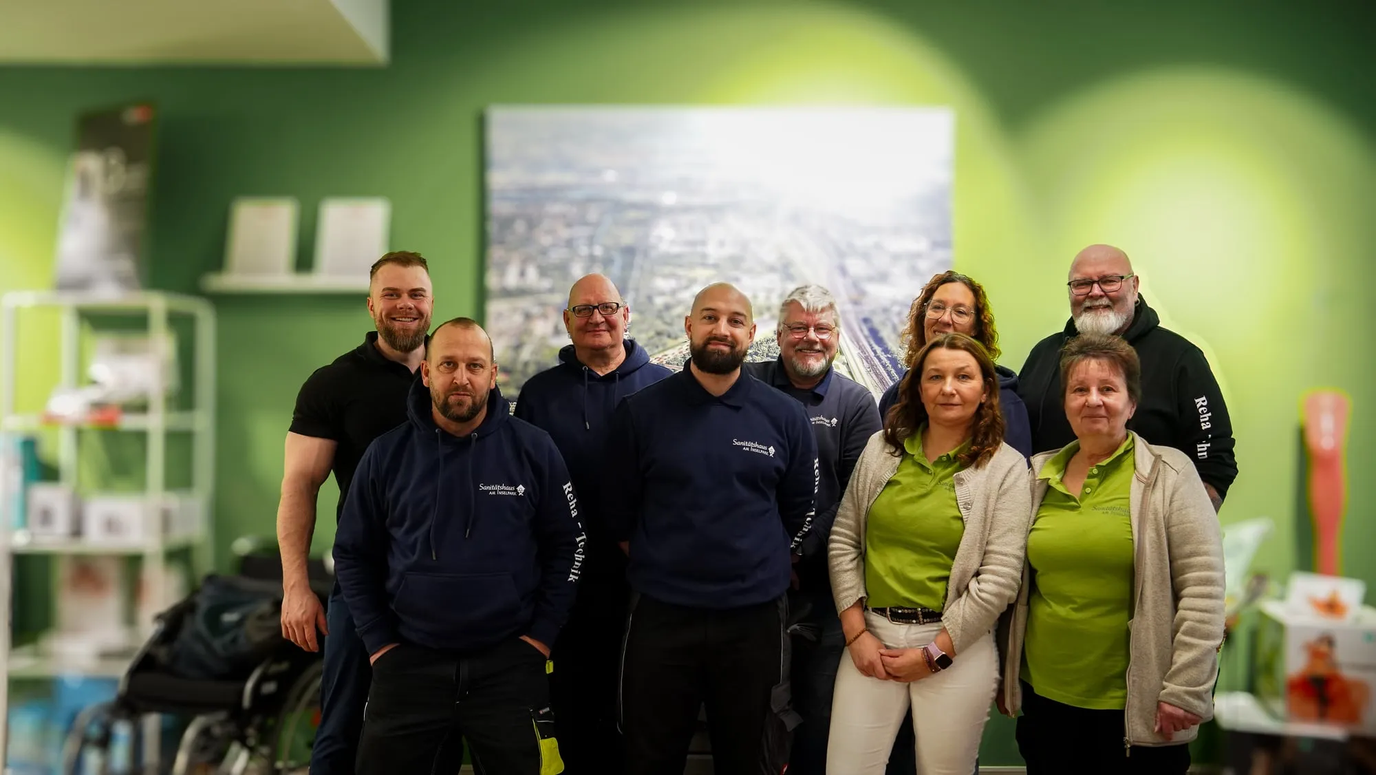 Das Team des Sanitätshaus Kutschke